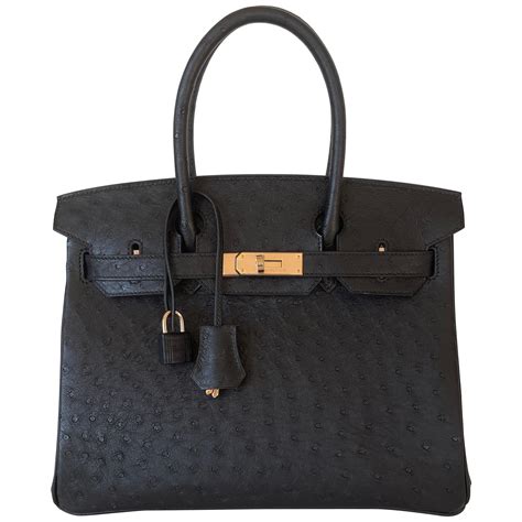 hermes birkin 30 black epsom|Hermes Birkin 30 ostrich.